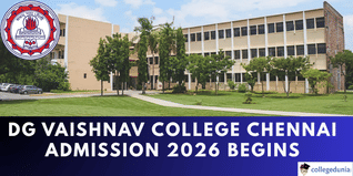 DG Vaishnav College Chennai Admission 2026 Begins; Apply Now @dgvc.in